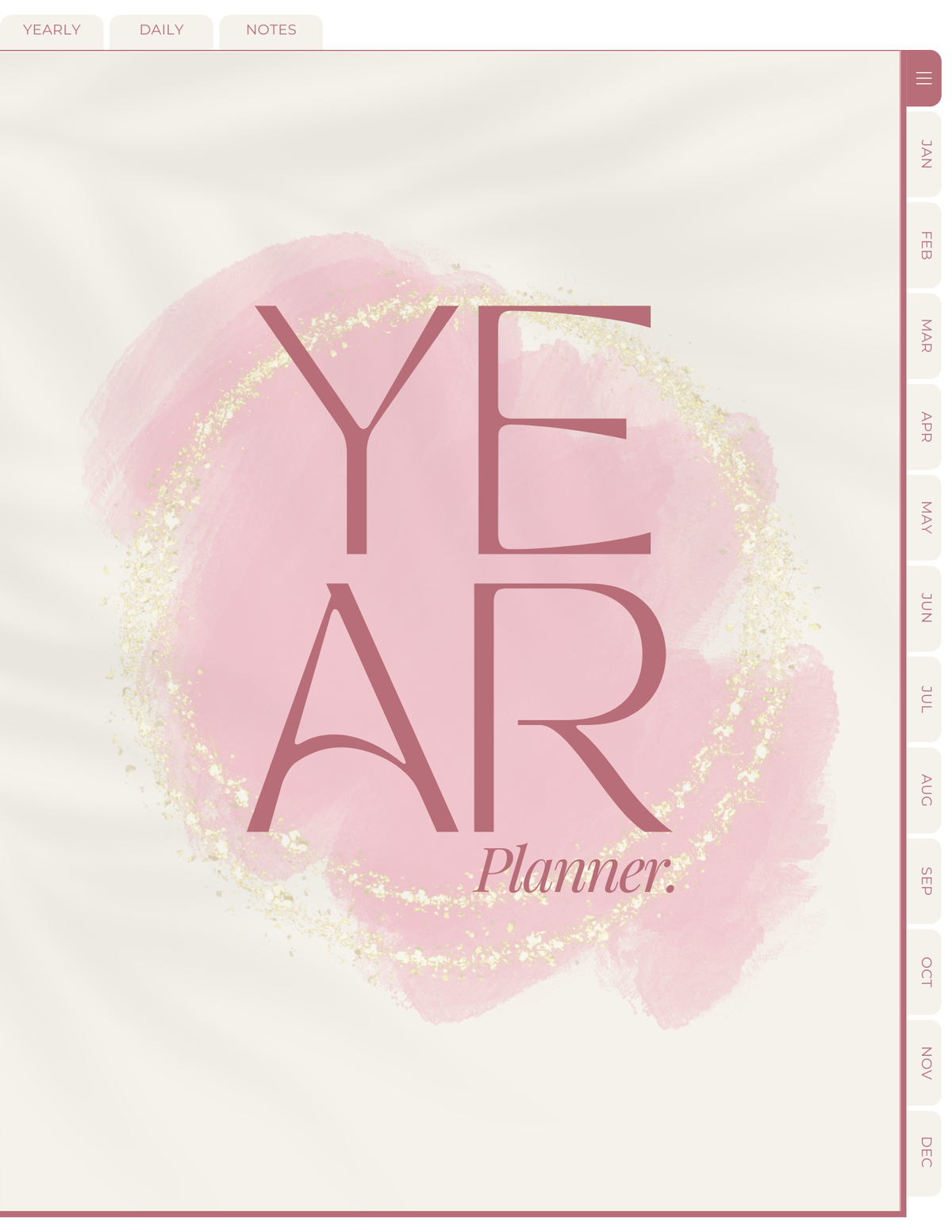 The Soft Life Method Undated Digital Planner