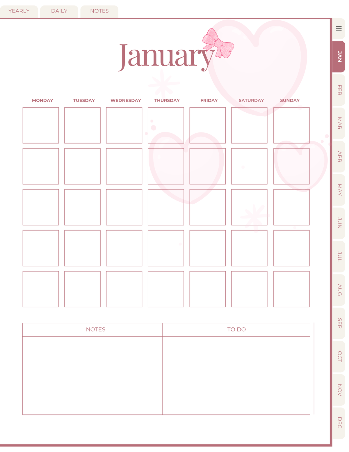 The Soft Life Method Undated Digital Planner