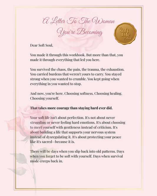 The Soft Life Method Workbook