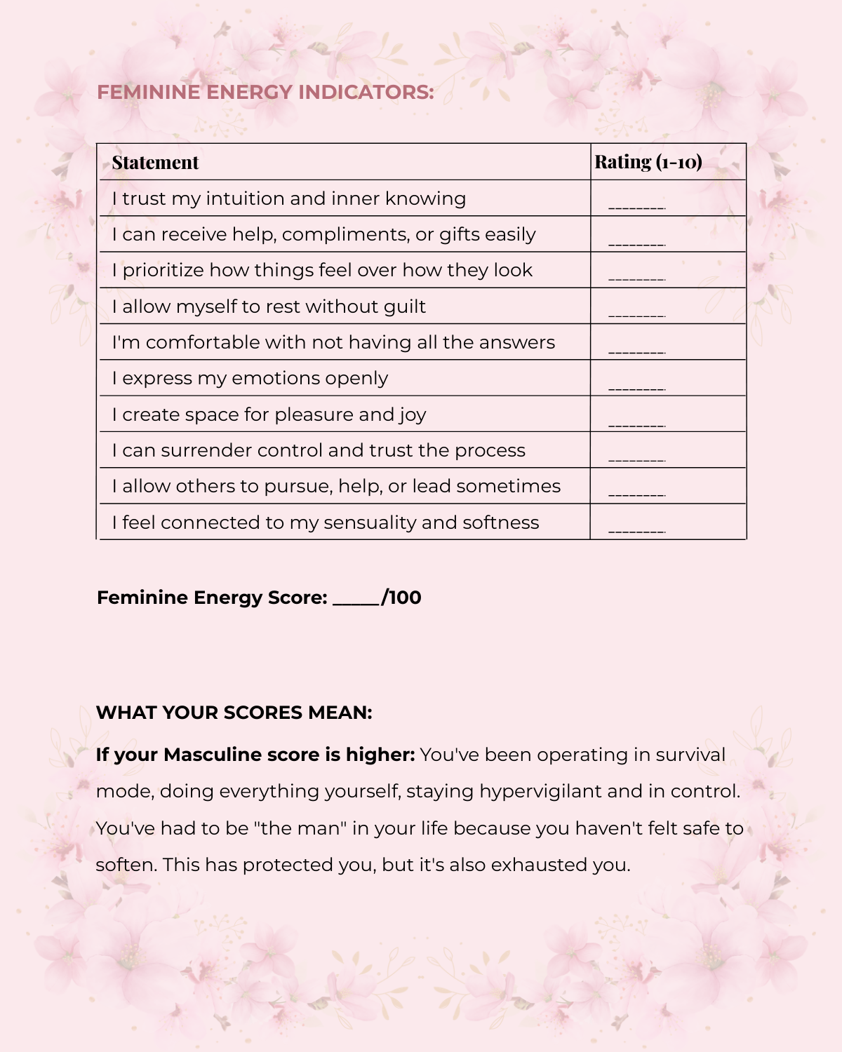 The Soft Life Method Workbook