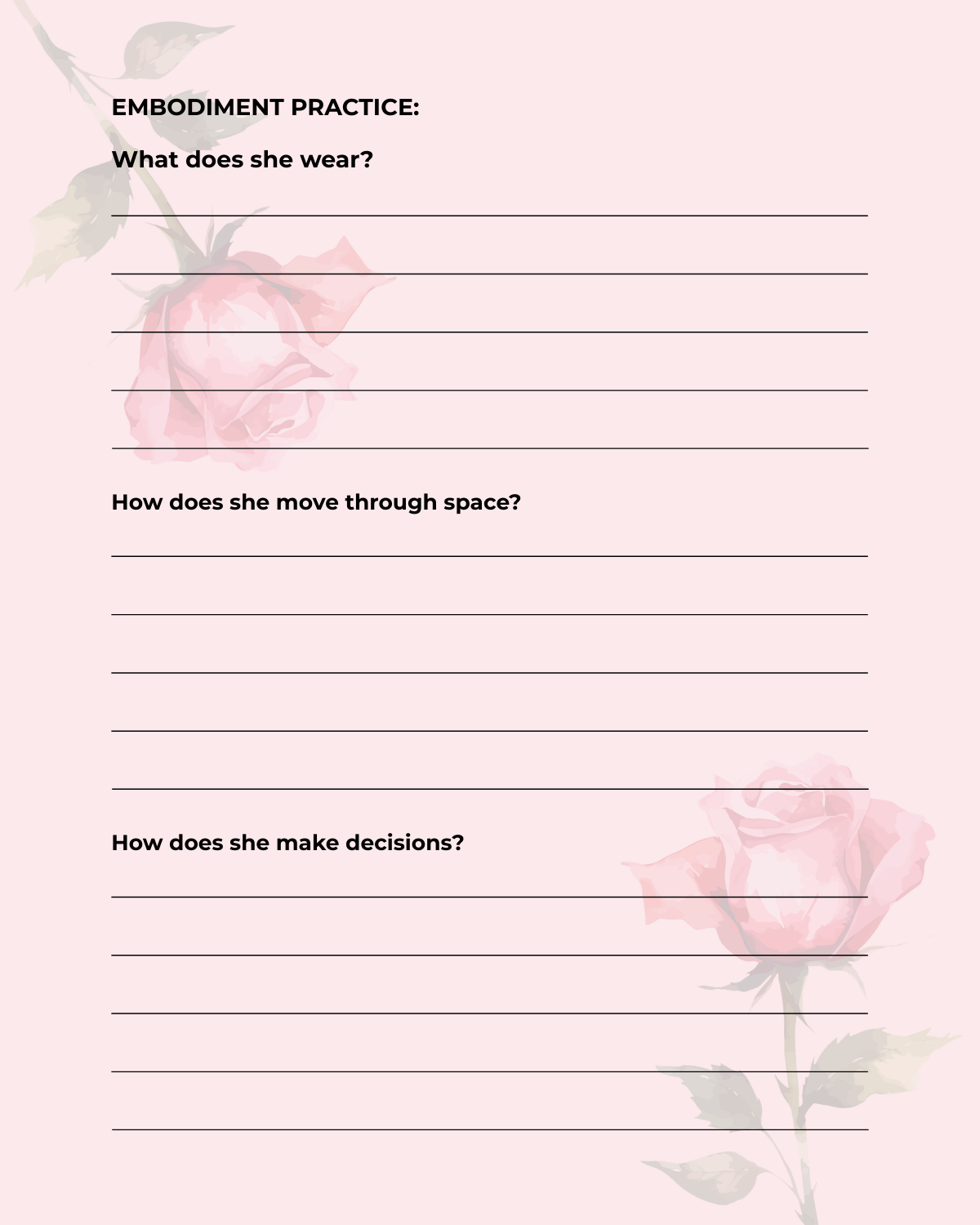 The Soft Life Method Workbook