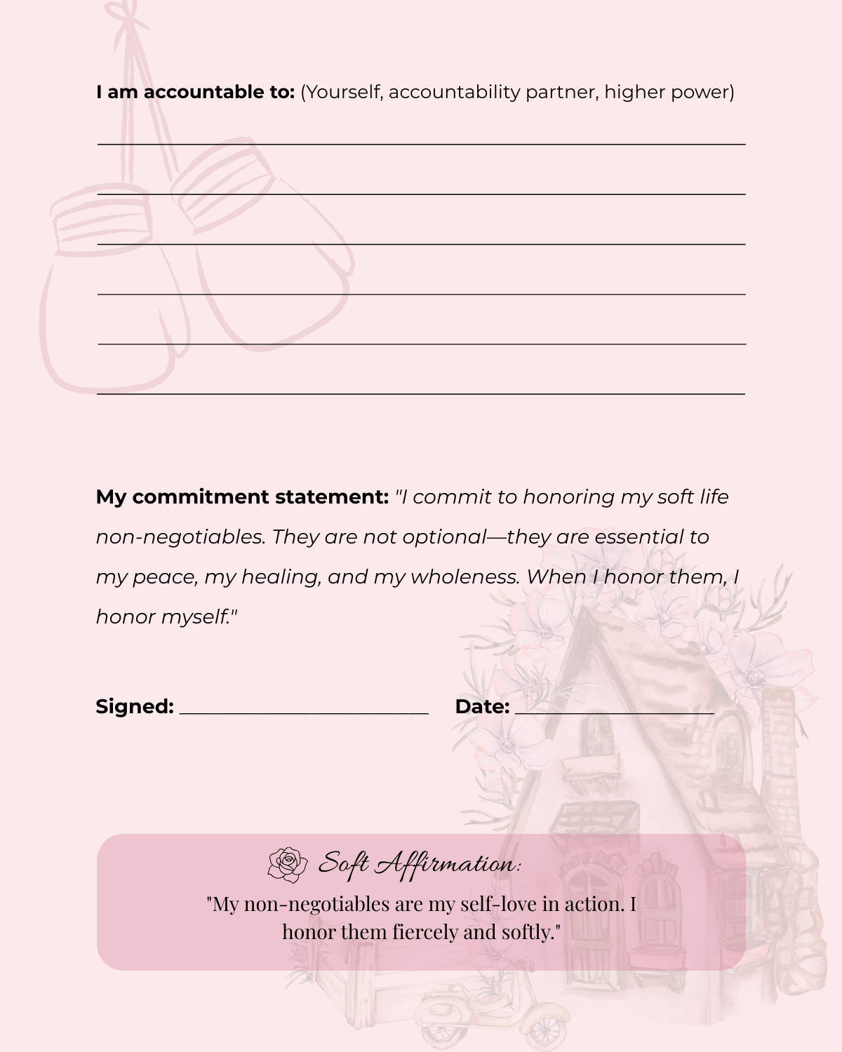 The Soft Life Method Workbook