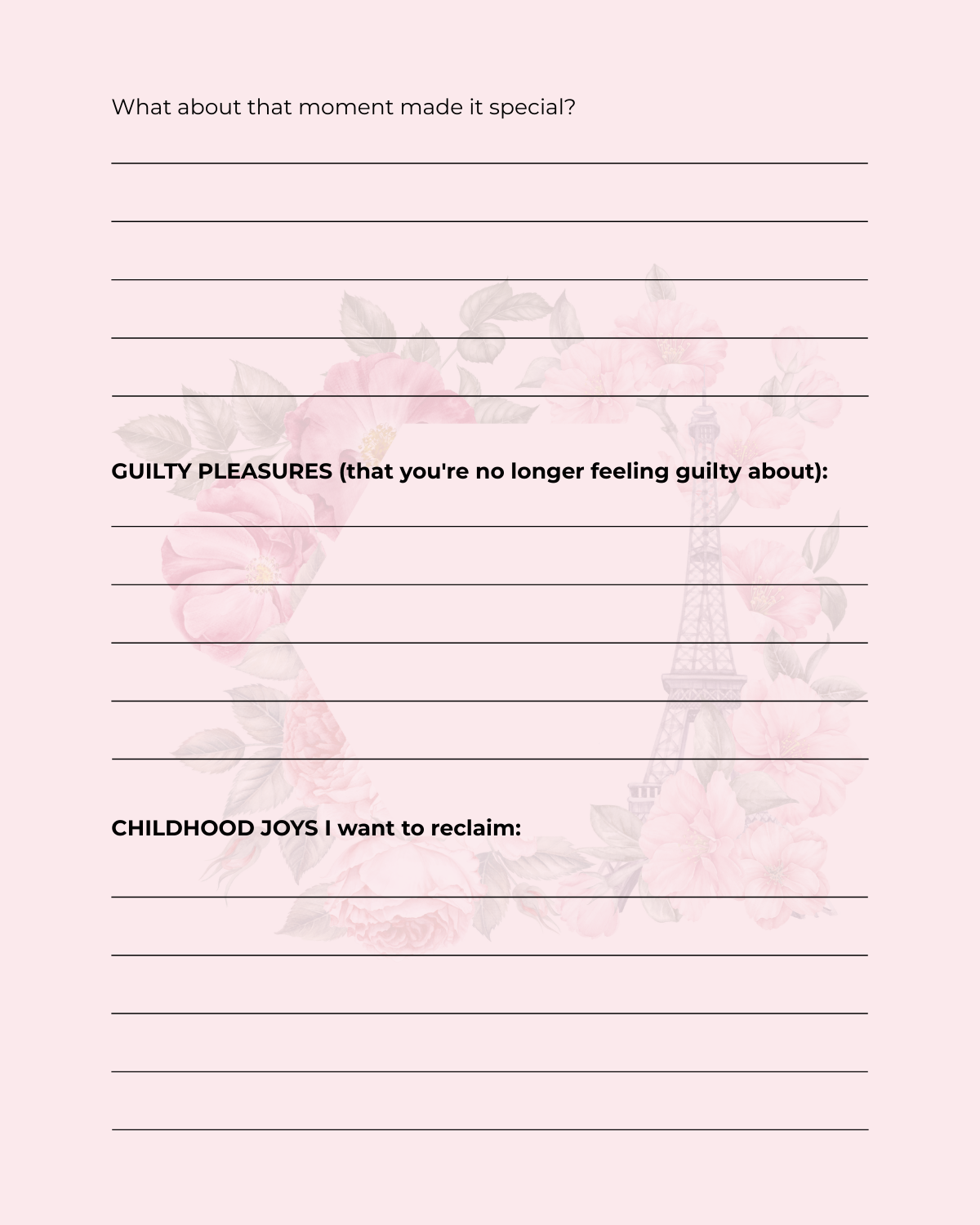 The Soft Life Method Workbook